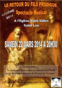 SPECTACLE MUSICAL FILS PRODIGUE